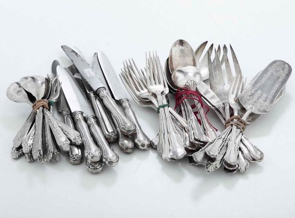 Lotto di posate miste in argento  - Asta Argenti | Cambi TIME - Associazione Nazionale - Case d'Asta italiane