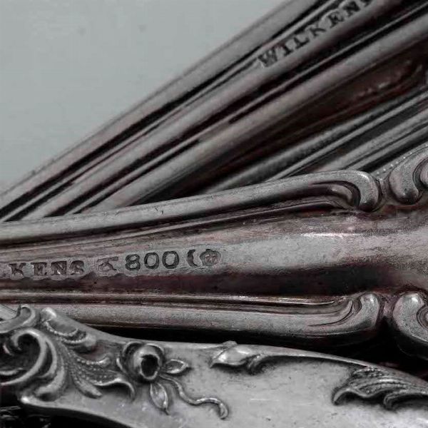 Lotto di posate miste in argento  - Asta Argenti | Cambi TIME - Associazione Nazionale - Case d'Asta italiane