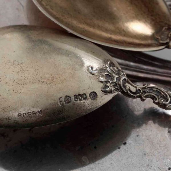 Lotto di posate miste in argento  - Asta Argenti | Cambi TIME - Associazione Nazionale - Case d'Asta italiane