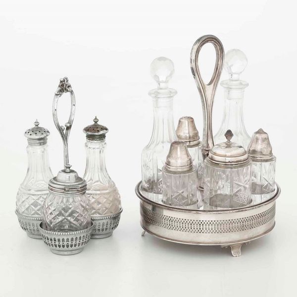 Oliera e portampolle in argento. Inghilterra e Italia XX secolo  - Asta Argenti | Cambi TIME - Associazione Nazionale - Case d'Asta italiane