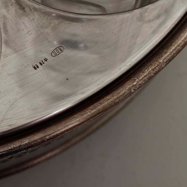 Oliera e portampolle in argento. Inghilterra e Italia XX secolo  - Asta Argenti | Cambi TIME - Associazione Nazionale - Case d'Asta italiane