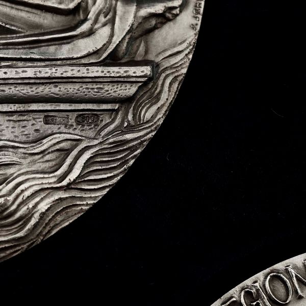 Astuccio contenente sette medaglie commemorative in argento.  - Asta Argenti | Cambi TIME - Associazione Nazionale - Case d'Asta italiane