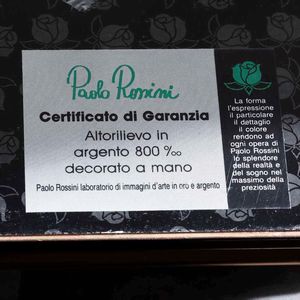 Paolo Rossini. Altorilievo in argento raffigurante Madonna con Bambino  - Asta Argenti | Cambi TIME - Associazione Nazionale - Case d'Asta italiane