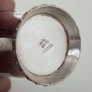 Cinque segnaposti in argento 925. Argenteria milanese del XX secolo, Argentiere F.lli Cacchione  - Asta Argenti | Cambi TIME - Associazione Nazionale - Case d'Asta italiane