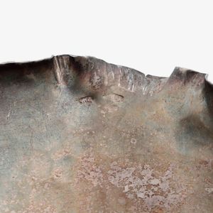 Porta grissini in argento, Alessandria e set leva briciole composto da paletta e spazzola in argento. Argentiere Castaudi & Gautero, Vercelli  - Asta Argenti | Cambi TIME - Associazione Nazionale - Case d'Asta italiane