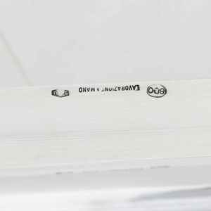 Legumiera in argento fuso e sagomato. Argenteria italiana del XX-XXI secolo  - Asta Argenti | Cambi TIME - Associazione Nazionale - Case d'Asta italiane