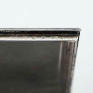 Lotto di 2 portasigarette in argento. Argenteria italiana del XX secolo  - Asta Argenti | Cambi TIME - Associazione Nazionale - Case d'Asta italiane