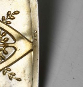 Due portasigarette in argento fuso e sbalzato. Argenteria italiana della prima met del XX secolo  - Asta Argenti | Cambi TIME - Associazione Nazionale - Case d'Asta italiane