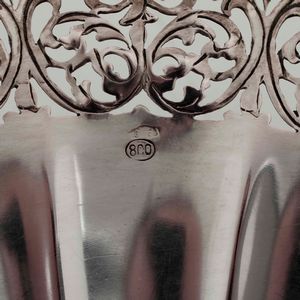 Centrotavola in argento. Argenteria italiana del XX secolo. Argentiere Bruni Bausi, Firenze  - Asta Argenti | Cambi TIME - Associazione Nazionale - Case d'Asta italiane
