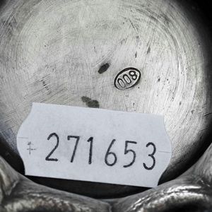 Servizio da t e caff in argento fuso e sbalzato. Argenteria artistica italiana del XX secolo  - Asta Argenti | Cambi TIME - Associazione Nazionale - Case d'Asta italiane