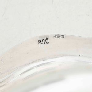 Dodici coppette lavadita in argento. Argenteria italiana del XX secolo, argentiere Gianni Pietrasanta, Alessandria  - Asta Argenti | Cambi TIME - Associazione Nazionale - Case d'Asta italiane