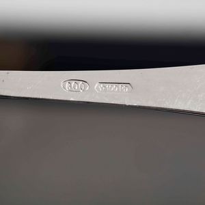 Lotto di 12 cucchiaini in argento. Argenteria italiana del XX secolo. Argentiere Mario Lampoeri, Padova  - Asta Argenti | Cambi TIME - Associazione Nazionale - Case d'Asta italiane