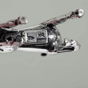 Lotto di piccoli oggetti in argento e metallo argentato. XX secolo  - Asta Argenti | Cambi TIME - Associazione Nazionale - Case d'Asta italiane