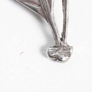 Lotto di piccoli oggetti in argento e metallo argentato. XX secolo  - Asta Argenti | Cambi TIME - Associazione Nazionale - Case d'Asta italiane