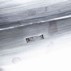 Vassoio. Metallo argentato. XX secolo  - Asta Argenti | Cambi TIME - Associazione Nazionale - Case d'Asta italiane