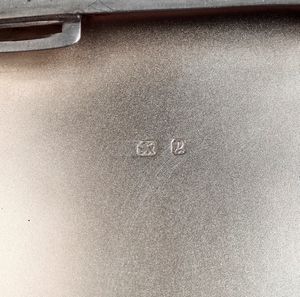 Gruppo di otto portabiglietti in argento. Inghilterra XX secolo  - Asta Argenti | Cambi TIME - Associazione Nazionale - Case d'Asta italiane