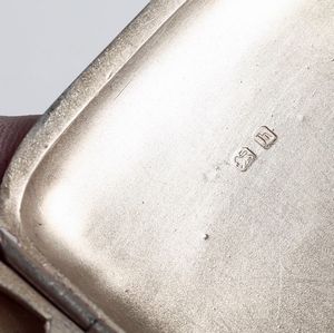 Gruppo di otto portabiglietti in argento. Inghilterra XX secolo  - Asta Argenti | Cambi TIME - Associazione Nazionale - Case d'Asta italiane