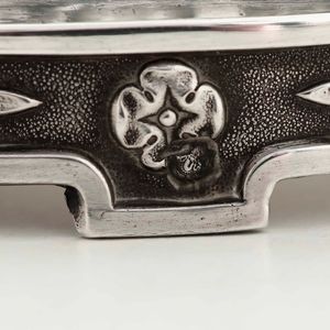 Due saliere in argento. Francia XIX-XX secolo  - Asta Argenti | Cambi TIME - Associazione Nazionale - Case d'Asta italiane