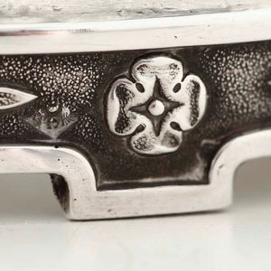 Due saliere in argento. Francia XIX-XX secolo  - Asta Argenti | Cambi TIME - Associazione Nazionale - Case d'Asta italiane