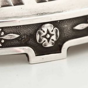 Due saliere in argento. Francia XIX-XX secolo  - Asta Argenti | Cambi TIME - Associazione Nazionale - Case d'Asta italiane