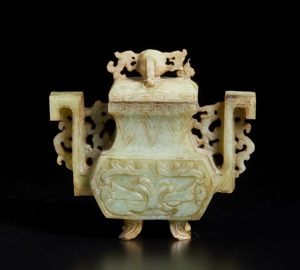 Arte Cinese : Paesaggio con grande pagodaCina, dinastia Qing, XIX secolo  - Asta Asta 392 | ARTE ORIENTALE E ISLAMICA - ARTE AFRICANA, OCEANICA E DELLE AMERICHE - EAST AND SOUTH: ASIAN, ISLAMIC, INDIAN AND ETHNOGRAPIC ART Online - Associazione Nazionale - Case d'Asta italiane