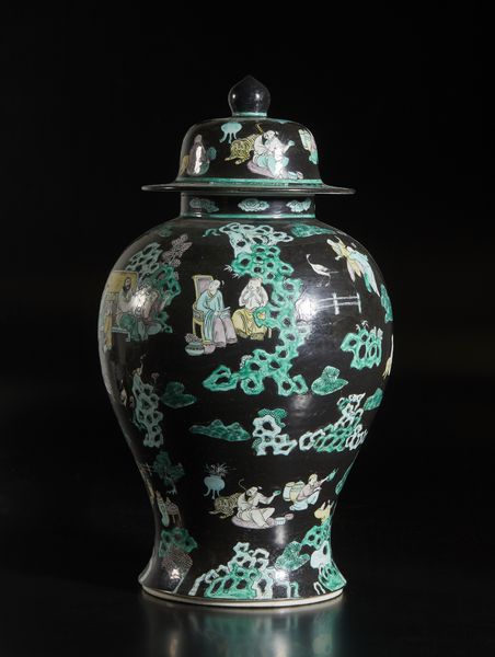 Arte Cinese : Coppia di vasi esagonali dipinti con vegetazioneCina, circa 1920-1930  - Asta Asta 392 | ARTE ORIENTALE E ISLAMICA - ARTE AFRICANA, OCEANICA E DELLE AMERICHE - EAST AND SOUTH: ASIAN, ISLAMIC, INDIAN AND ETHNOGRAPIC ART Online - Associazione Nazionale - Case d'Asta italiane