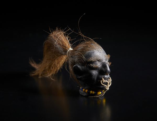 Arte africana : Costa d'Avorio/ Liberia, Guer�/W�.Scultura/maschera in legno e caolino. Segni d'uso.  - Asta Asta 392 | ARTE ORIENTALE E ISLAMICA - ARTE AFRICANA, OCEANICA E DELLE AMERICHE - EAST AND SOUTH: ASIAN, ISLAMIC, INDIAN AND ETHNOGRAPIC ART Online - Associazione Nazionale - Case d'Asta italiane