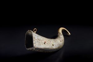 Arte Cinese : Ren Yi (Ren, Bonian 1840 � 1895) (attr.)Cina, Qing, XIX secolo  - Asta Asta 392 | ARTE ORIENTALE E ISLAMICA - ARTE AFRICANA, OCEANICA E DELLE AMERICHE - EAST AND SOUTH: ASIAN, ISLAMIC, INDIAN AND ETHNOGRAPIC ART Online - Associazione Nazionale - Case d'Asta italiane