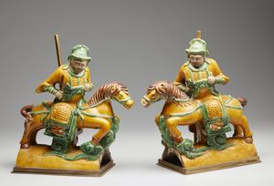 Arte Cinese - Giocoliere in terracottaCina, dinastia Tang, IX secolo