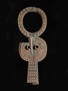 Arte Islamica - Paio di zoccoli da bagno in legno intarsiato Turchia Ottomana, XIX secolo