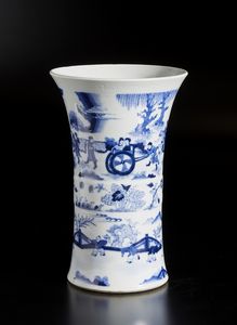 Arte Cinese - Bacile in porcellana sang de boeufCina, dinastia Qing, XVIII secolo