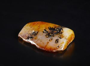 Arte africana - Mali, Dogon.Figura di Nommo.Legno e depositi. XIX sec.