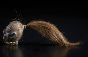 Arte africana : Costa d'Avorio/ Liberia, Guer�/W�.Scultura/maschera in legno e caolino. Segni d'uso.  - Asta Asta 392 | ARTE ORIENTALE E ISLAMICA - ARTE AFRICANA, OCEANICA E DELLE AMERICHE - EAST AND SOUTH: ASIAN, ISLAMIC, INDIAN AND ETHNOGRAPIC ART Online - Associazione Nazionale - Case d'Asta italiane