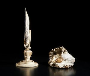 Arte africana : Burkina Faso/Lobi. Feticcio ermafrodita. Legno  - Asta Asta 392 | ARTE ORIENTALE E ISLAMICA - ARTE AFRICANA, OCEANICA E DELLE AMERICHE - EAST AND SOUTH: ASIAN, ISLAMIC, INDIAN AND ETHNOGRAPIC ART Online - Associazione Nazionale - Case d'Asta italiane