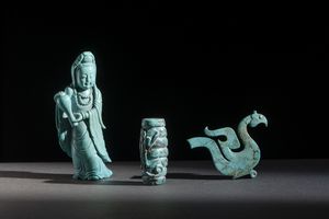 Arte africana - Costa d'Avorio, W� ( Guer� ) o BeteMaschera con mandibola mobile in legno e cuoio.Legno, pelle di animale, borchie in ferro, puntine, chiodi, corda.Segni d'uso.