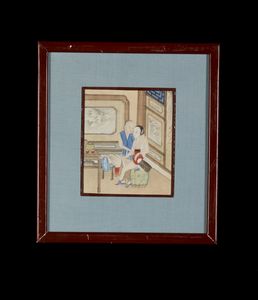 Arte Cinese : Tazza Sancai ''egg & spinach'' Cina, dinastia Tang, IX secolo  - Asta Asta 392 | ARTE ORIENTALE E ISLAMICA - ARTE AFRICANA, OCEANICA E DELLE AMERICHE - EAST AND SOUTH: ASIAN, ISLAMIC, INDIAN AND ETHNOGRAPIC ART Online - Associazione Nazionale - Case d'Asta italiane