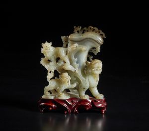 Arte Cinese - Grande potiche in porcellana Canton Cina, tardo XIX secolo