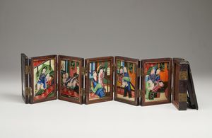 ARTE GIAPPONESE - Grande coppia di vasi in porcellana Imari Giappone, inizio XX secolo