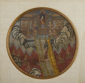 Arte Cinese : Specchio da toilette con serie di dipinti erotici su vetro entro cornice in legno di zitanCina, dinastia Qing, XIX secolo  - Asta Asta 392 | ARTE ORIENTALE E ISLAMICA - ARTE AFRICANA, OCEANICA E DELLE AMERICHE - EAST AND SOUTH: ASIAN, ISLAMIC, INDIAN AND ETHNOGRAPIC ART Online - Associazione Nazionale - Case d'Asta italiane