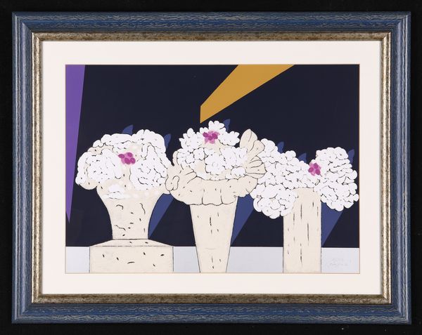 CONCETTO POZZATI : A che punto siamo con i fiori  - Asta Asta a Tempo - Arte Moderna e Contemporanea - Associazione Nazionale - Case d'Asta italiane