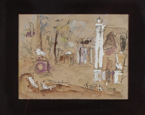 Orfeo Tamburi : Rovine e monumenti di Roma  - Asta Asta a Tempo - Arte Moderna e Contemporanea - Associazione Nazionale - Case d'Asta italiane