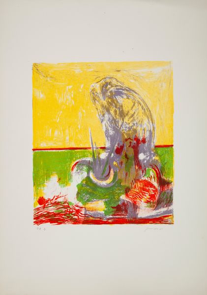 Piero Guccione : Il gufo  - Asta Asta a Tempo - Arte Moderna e Contemporanea - Associazione Nazionale - Case d'Asta italiane