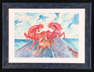 ALIGI SASSU - I cavalli del sole nascente