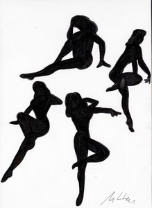 Marco Lodola - Senza titolo (sagome)