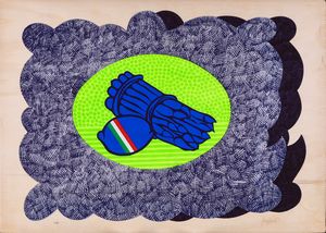 CONCETTO POZZATI : Cartella di 5 serigrafie su legno  - Asta Asta a Tempo - Arte Moderna e Contemporanea - Associazione Nazionale - Case d'Asta italiane