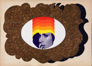 CONCETTO POZZATI : Cartella di 5 serigrafie su legno  - Asta Asta a Tempo - Arte Moderna e Contemporanea - Associazione Nazionale - Case d'Asta italiane