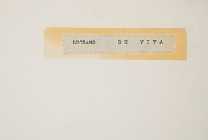 Luciano De Vita : Figura e luna  - Asta Asta a Tempo - Arte Moderna e Contemporanea - Associazione Nazionale - Case d'Asta italiane
