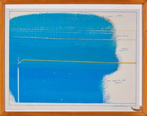 Piero Guccione - Le linee del mare