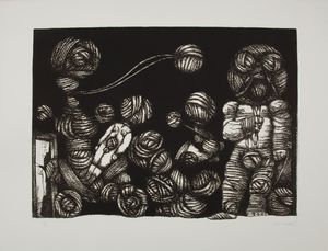 Luciano De Vita - Figure con gomitoli