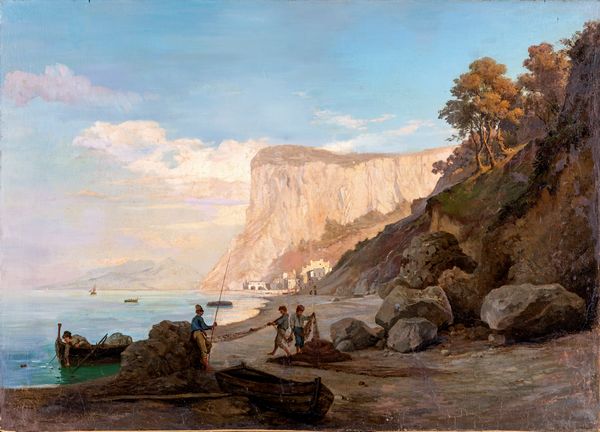 PITTORE DEL XX SECOLO : Veduta di Capri  - Asta Asta a Tempo - Antiquariato - Associazione Nazionale - Case d'Asta italiane